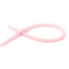 Picture of Polymer Clay Katsuki Beads Heishi Beads Disc Beads Round Light Pink About 4mm Dia, Hole: Approx 1.1mm, 40.5cm(16") - 40cm(15 6/8") long, 3 Strands (Approx 330 - 350 PCs/Strand)