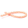 Picture of Polymer Clay Katsuki Beads Heishi Beads Disc Beads Round Orange About 5mm Dia, Hole: Approx 1.7mm, 40.5cm(16") - 40cm(15 6/8") long, 3 Strands (Approx 330 - 350 PCs/Strand)