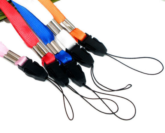 Image de Lanière Tour de Cou en Polyester & Plastique Mixte 48cm, 50 Pièces