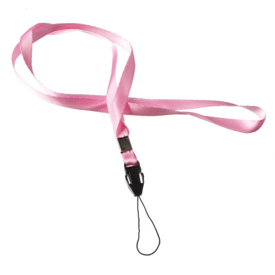 Imagen de Acollador Tarjeta de Identificación Poliéster + Plástico de Rosado,48cm 50 Unidades