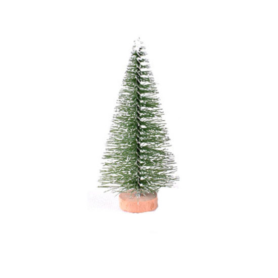Image de Décoration artificielle de paysage de Noël de sapin de Noël artificiel