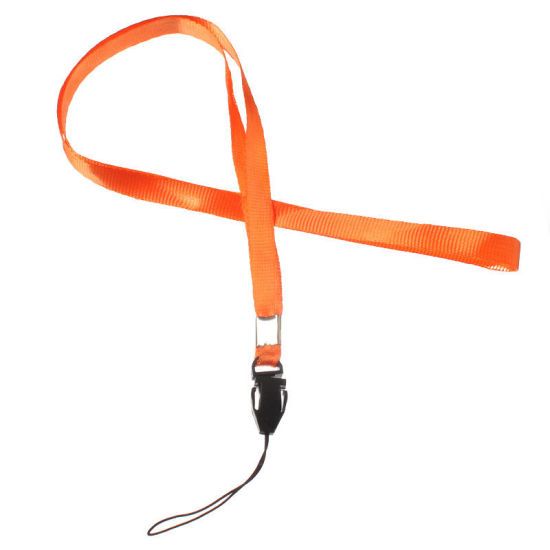 Imagen de Acollador Tarjeta de Identificación Poliéster + Plástico de Naranja,48cm 50 Unidades