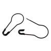 Imagen de Broches Aleación de Botella,Negro 21.0mm x 9.0mm, 500 Unidades 