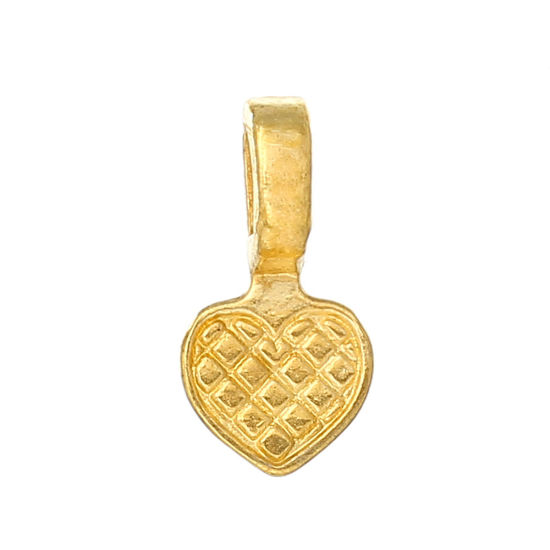 Picture of Glue on Bail Tags Heart 