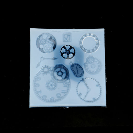 Image de Moule en Silicone Rectangle Cloches     