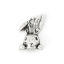 Zinc Based Alloy Charms Rabbit Animal  