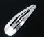Alloy Snap Hair Clips Teardrop 