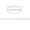 Picture of Stainless Steel Snake Chain Silver Tone 2mm( 1/8") Dia. 1.2mm, 3 M