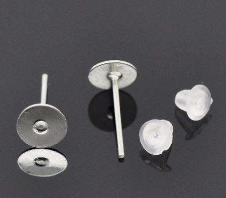 Legierung Ohrpfosten Ohrstecker Ergebnisse Runde