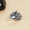 Immagine di Lega di Zinco 3D Charms Riccio Argento Antico 23mm x 12mm , 5 Pz