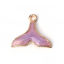 Zinc Based Alloy Charms Whale TailEnamel 