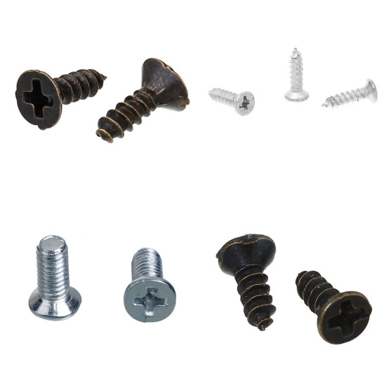 Picture of Screws Antique Bronze Flat Head 8mm x 5mm, 500 PCs