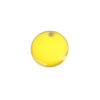 Immagine di Ottone Sequins Smaltati Charms Oro Placcato Giallo Tondo 16mm Dia., 10 Pz