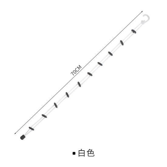 Image de Fournitures Ménagères en Plastique Blanc 70cm, 1 Pièce