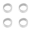 Immagine di 304 Acciaio Inossidabile Non Regolabile Anello Tono Argento Anello 17.5mm (taglia di US: 7.25), 1 Pz