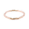 Picture of Crystal Dainty Bracelets Delicate Bracelets Beaded Bracelet Pale Elastic  