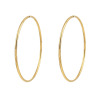 Imagen de Acero Inoxidable Brazalete Chapado en Oro Ronda 18.5cm longitud, 1 Unidad
