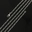 Iron Based Alloy Figaro Link Chain Necklace 