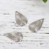 Picture of Zinc Based Alloy Fingerprint Jewelry Charms Drop 