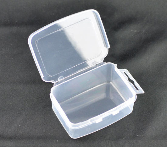 プラスチック製 ビーズ用ケース 収納ホルダー 小物収納 長方形 の画像
