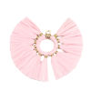 Picture of Raffia Tassel Pendants Round Pink Tassel 5.1cm Dia., 2 PCs