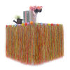 Imagen de Plástico Falda de Mesa Multicolor 276cm x 75cm, 1 Unidad