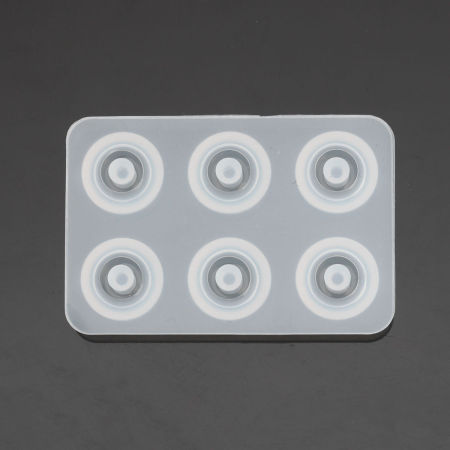 Silicone Resin Mold For Jewelry Making Rectangle Round