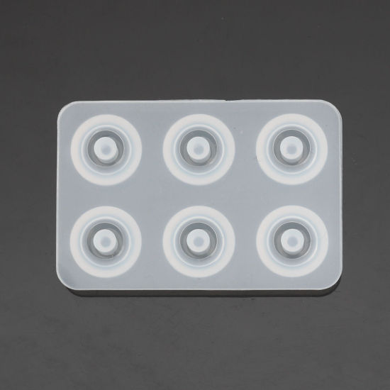 Image de Moule en Silicone Rectangle Rond     