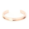 Picture of Zinc Based Alloy Channel Open Cuff Bangles Bracelets Base For DIY Jewelry Making Cabochon Settings
