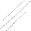 Imagen de Hierro Cable Cadena Cruz Accesorios Tono de Plata Óvalo 7x3mm, 2 M