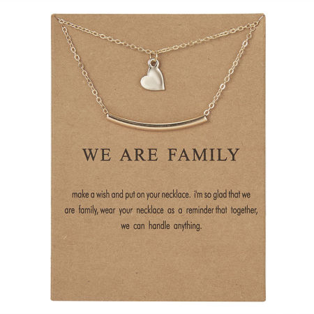 Collier Multirang  Cœur    