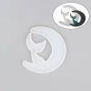 Picture of Silicone Resin Mold For Jewelry Making Fishtail Moon