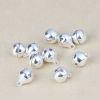Picture of Brass Charms Silver Plated Bell 13mm x 10mm, 100 PCs