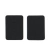 Immagine di Carta Cartoncini Espositori per Gioielli Rettangolo Nero 35mm x 25mm, 100 Pz