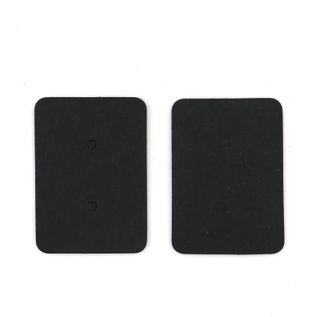 Paper Jewelry Earrings Display Card Rectangle 