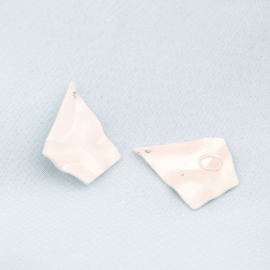 Image de Connecteurs en Alliage de Zinc Polygone Courbe     