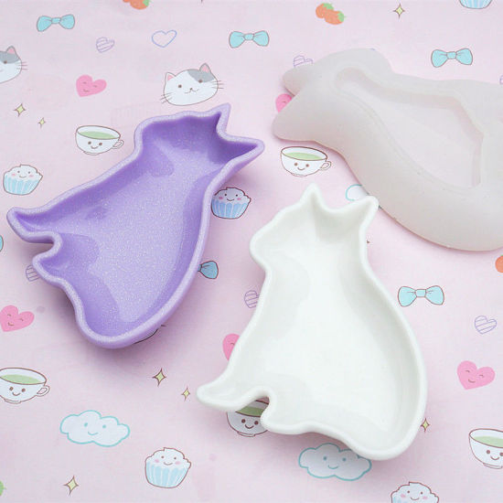 Image de Outils de Bijou en Résine en Silicone Assiette Chien     