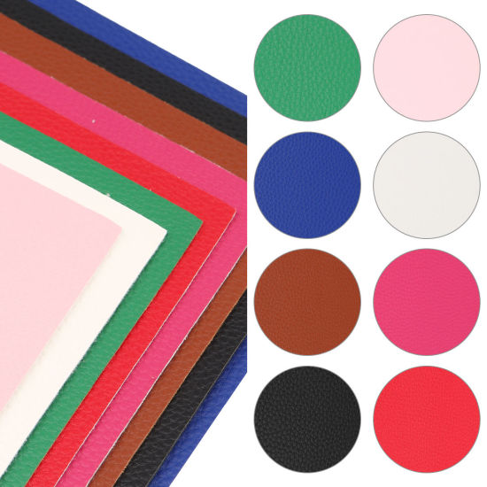 PU Leather Material Accessory Set For DIY Earings Pendants Multicolor 1 Set の画像