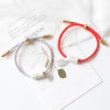 Imagen de Ceramic Braided Bracelets Rectangle 20cm(7 7/8") long, 1 Piece