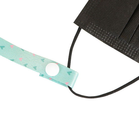 Polyester Face Mask Neck Strap Lariat Lanyard Necklace Adjustable 1 Piece の画像