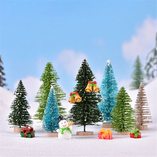Immagine di Christmas Tree Micro Landscape Miniature Home Decoration