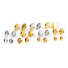 Immagine di Iron Based Alloy Cabochon Settings Ear Post Stud Earrings Findings Round
