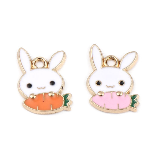 Picture of Zinc Based Alloy Charms Rabbit Animal