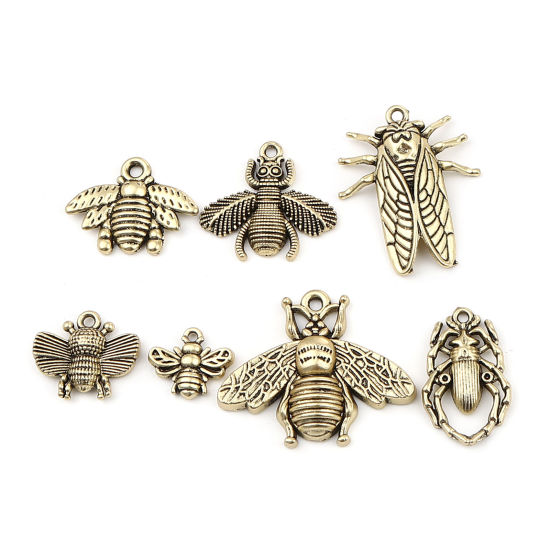 Изображение Zinc Based Alloy Charms Insect Animal