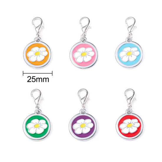 Immagine di Zinc Based Alloy Pet Memorial Silver Tone 2 PCs