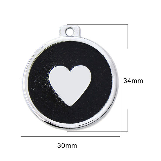 Immagine di Zinc Based Alloy Pet Memorial Silver Tone 5 PCs