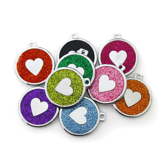 Immagine di Zinc Based Alloy Pet Memorial Silver Tone 5 PCs