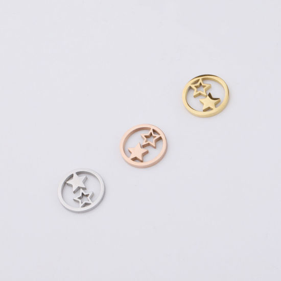 Stainless Steel Charms 2 PCs の画像