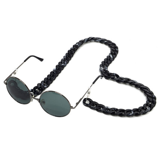 Image de Chaînes Lanière de Cou Collier Sangle pour Masque et Lunettes en Acrylique 70cm long, 1 Pièce