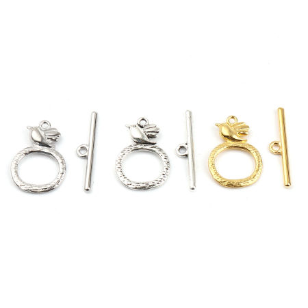 Lega di Zinco Alternare Fermagli 29mm x 6mm, 20 Seri